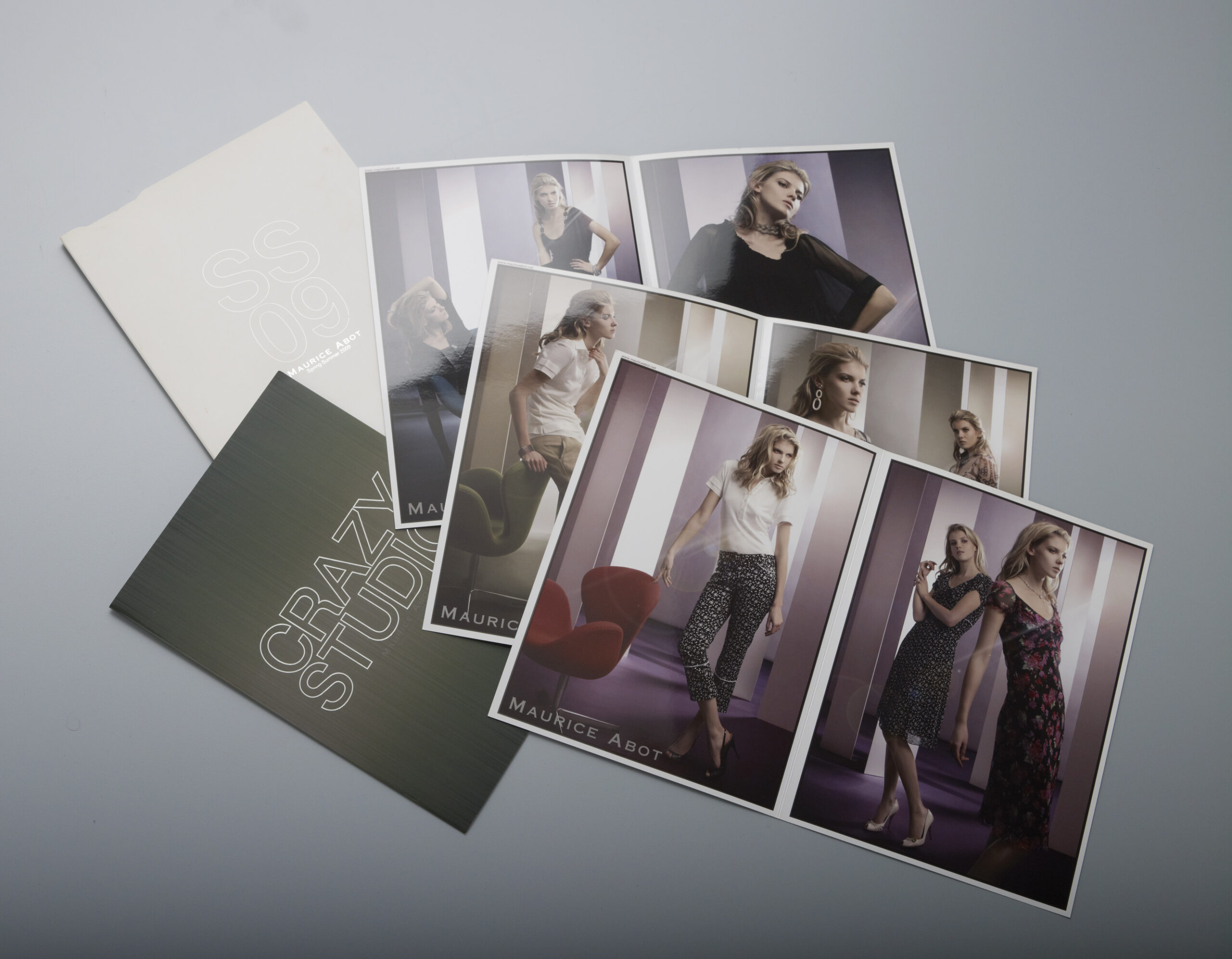Création Le Studio D :  pour Maurice Abot, quatrième visuel
