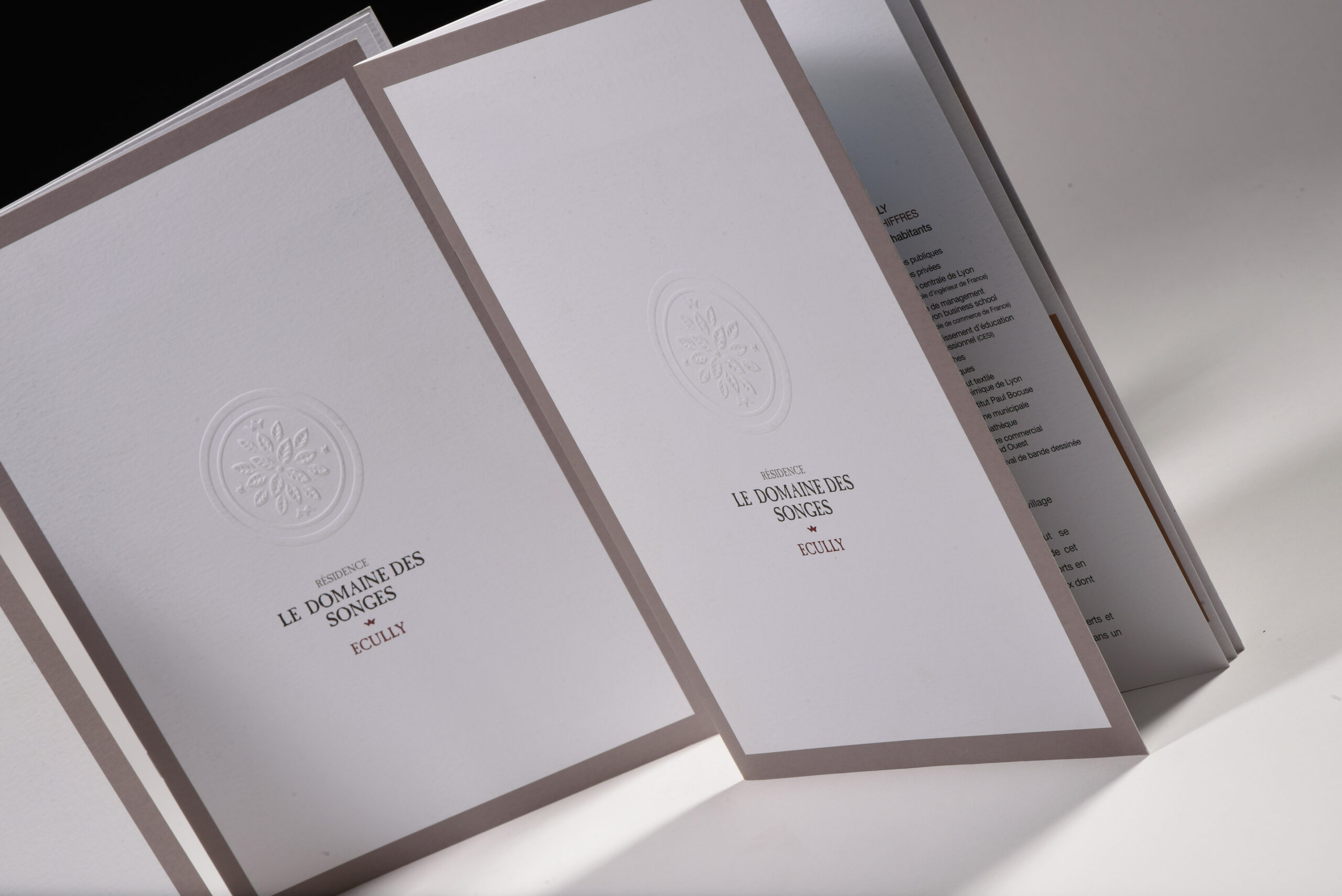 Création Le Studio D :  pour Domaine des Songes, troisième visuel