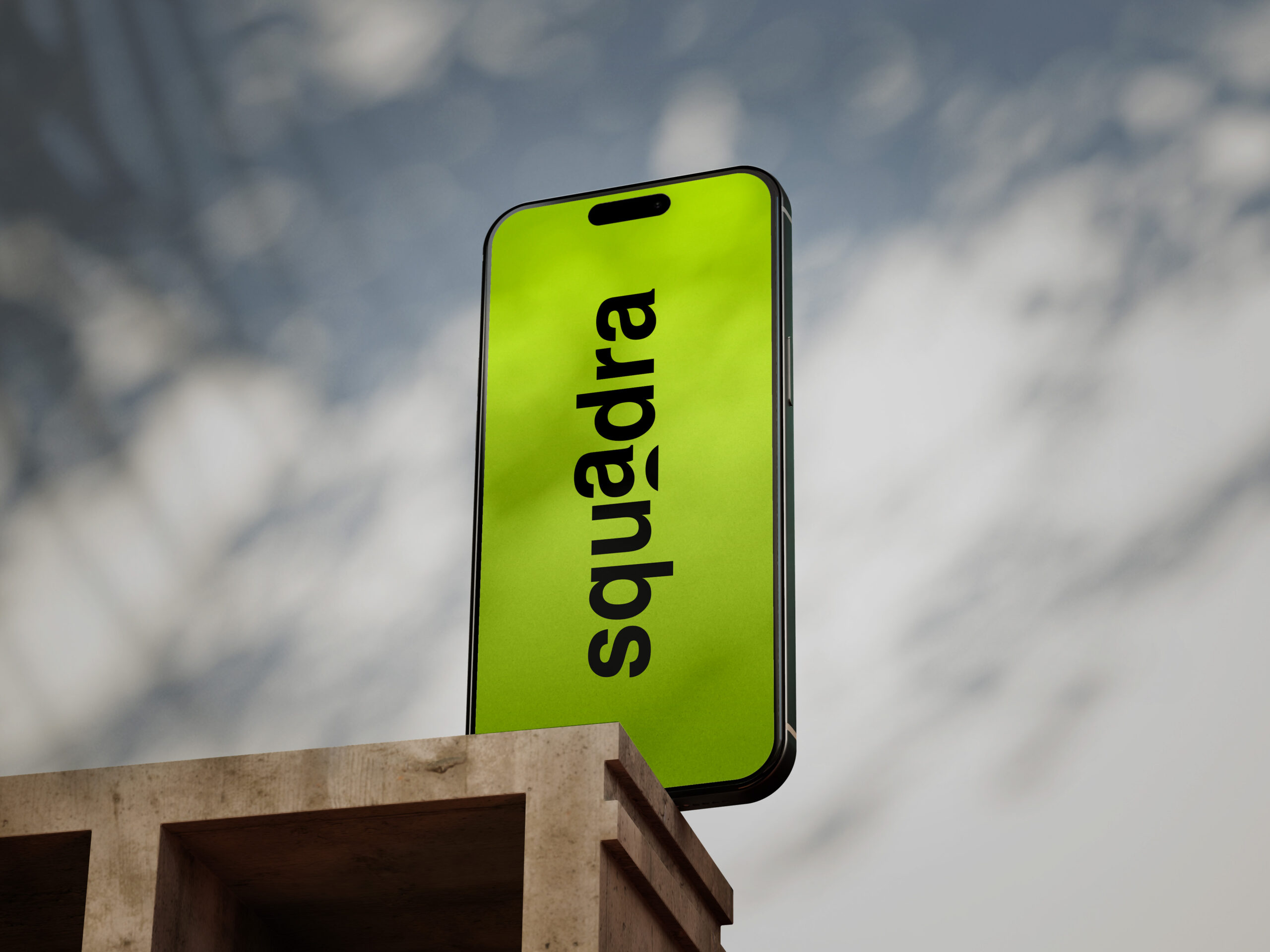 Création Le Studio D :  pour Squadra Group, deuxième visuel