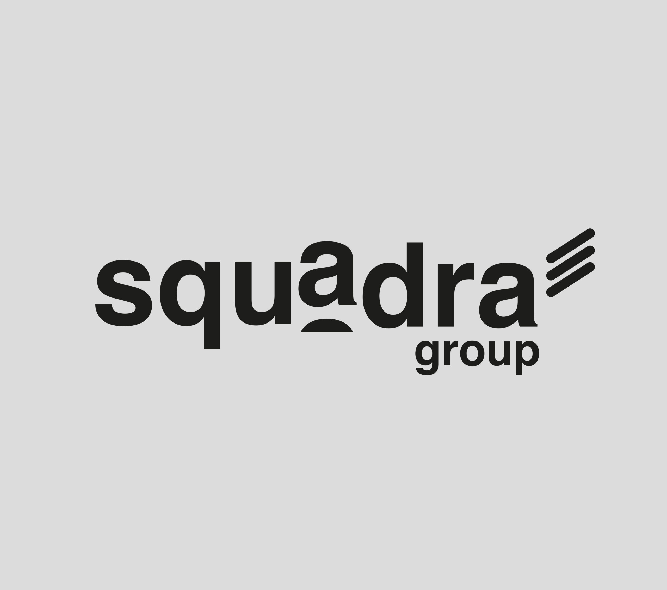 Création Le Studio D :  pour Squadra Group, quatrième visuel