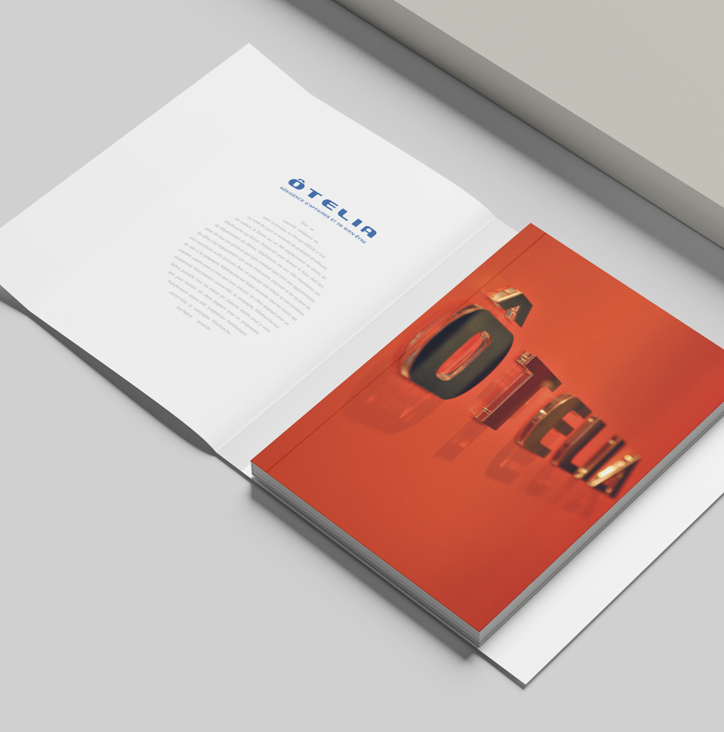 Création Le Studio D :  pour Otelia, deuxième visuel