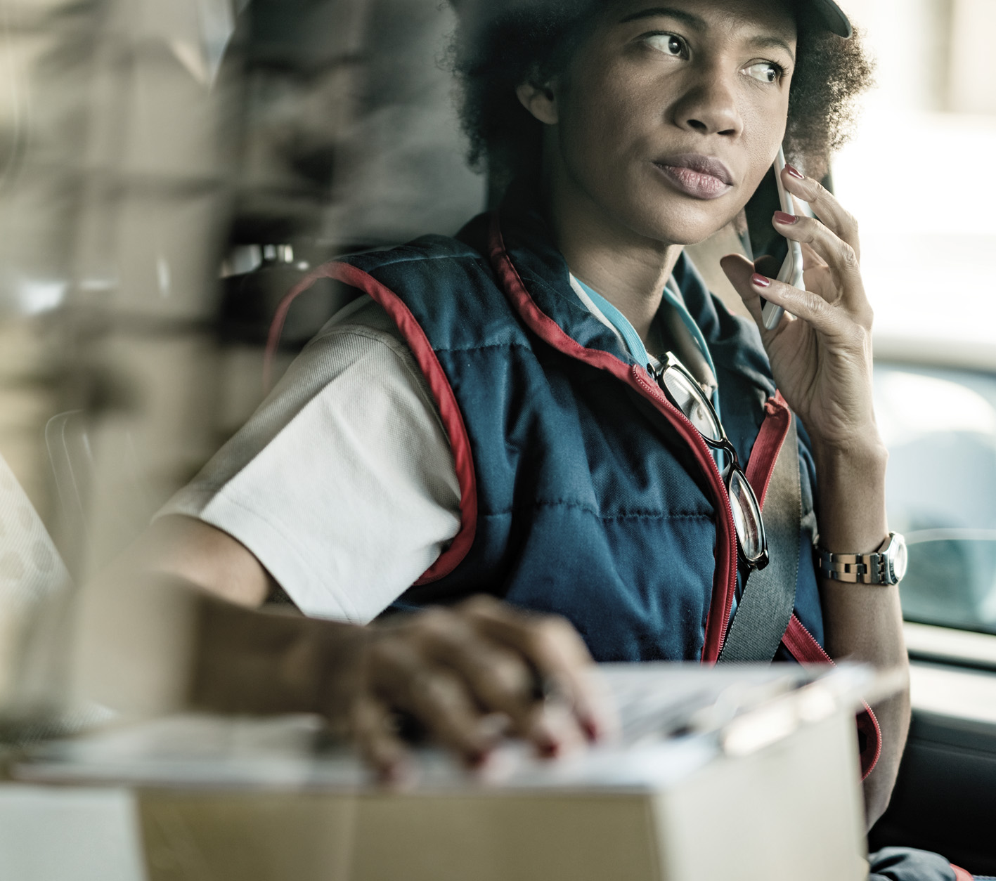 Création Le Studio D :  pour Logistique Service, deuxième visuel