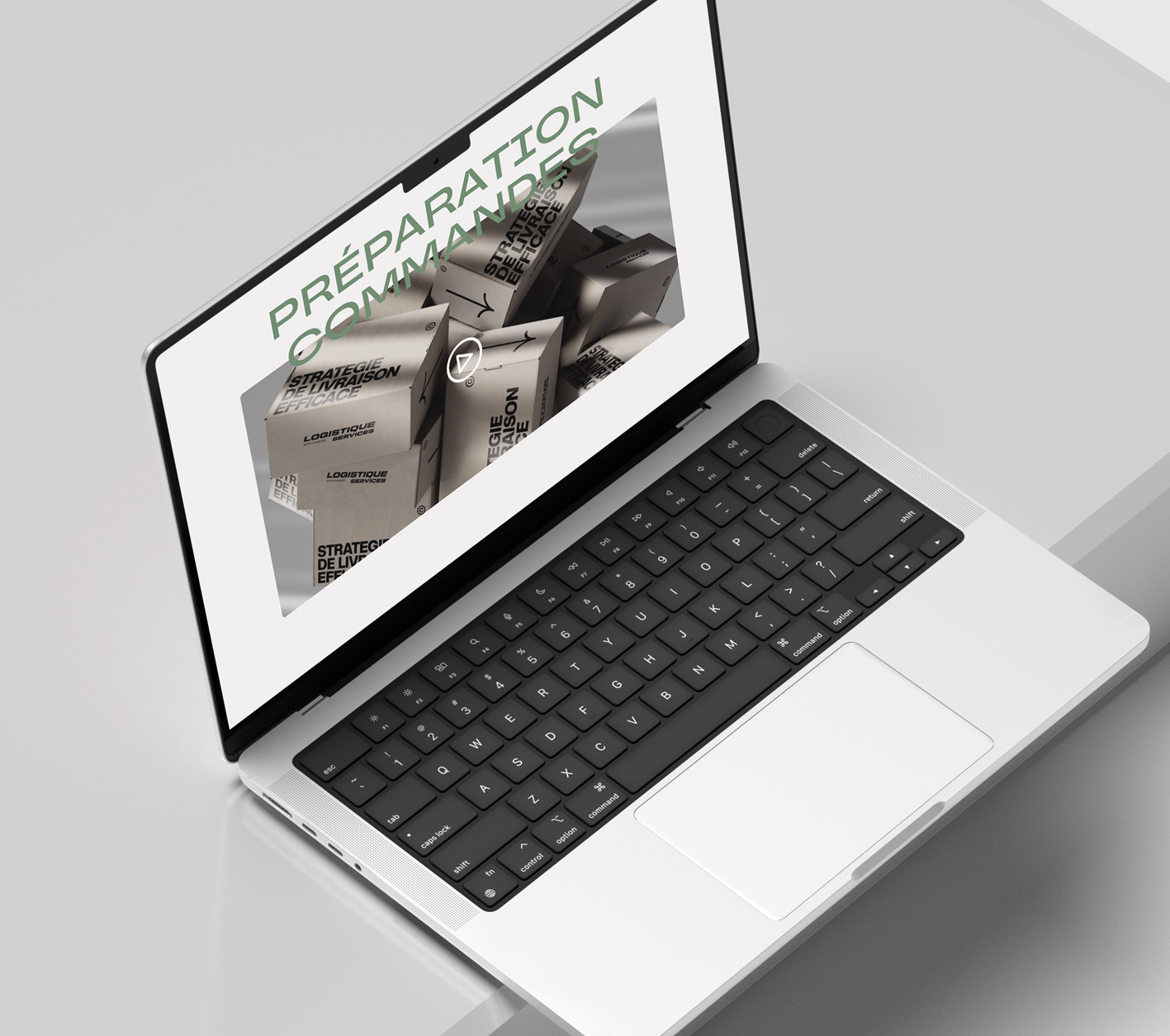 Création Le Studio D :  pour Logistique Service, cinquième visuel