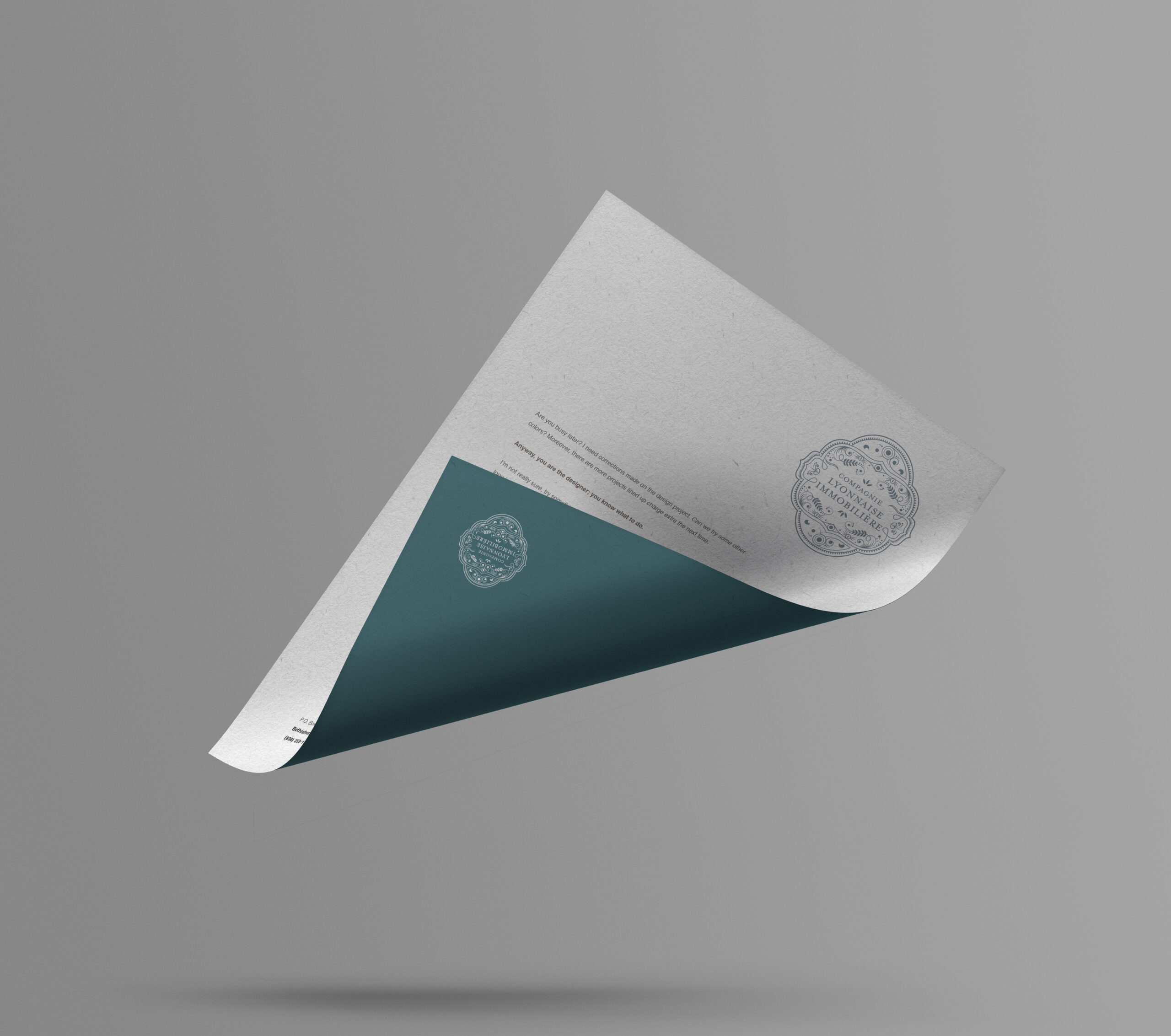 Création Le Studio D :  pour Compagnie Lyonnaise Immobilière, troisième visuel